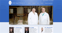 Desktop Screenshot of columbussurgicalassociates.com